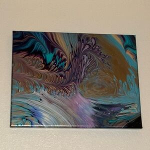 Metallic Satin ~ Abstract Art Painting